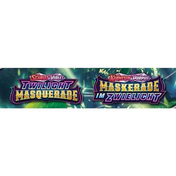 Pokémon TCG – Maskerade im Zwielicht | 1x Booster Pack (Deutsch) | 10 Sammelkarten | Original & Neu
