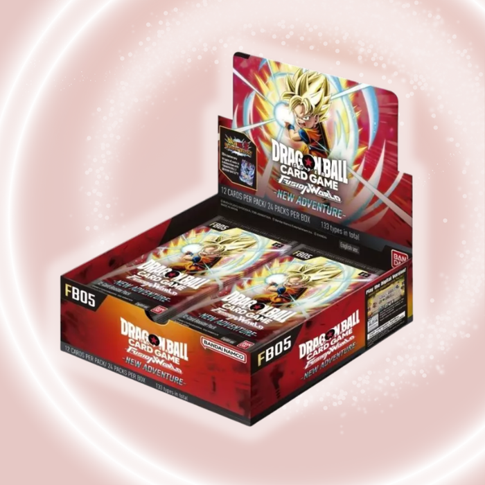Dragon Ball Super Card Game – Fusion World: New Adventure Booster Display [FB-05] (Englisch) – 24 Booster