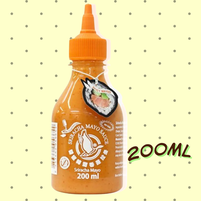 Flying Goose Sriracha Mayo Sauce 200 ml - würzig-scharfe Chillicreme aus Thailand