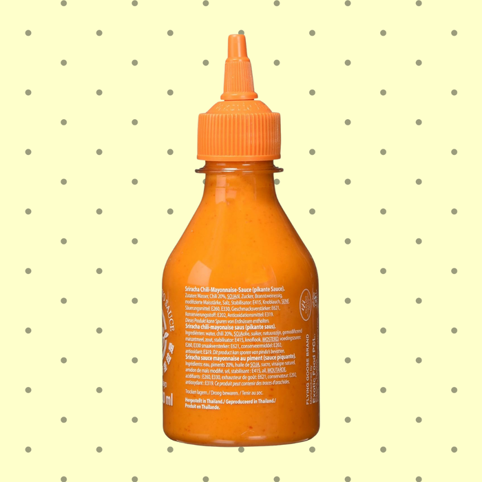 Flying Goose Sriracha Mayo Sauce 200 ml - würzig-scharfe Chillicreme aus Thailand