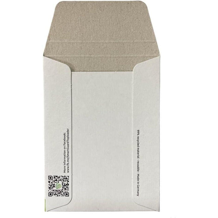 100x Smart Guard Toploader Sustainable Cardboard 99% Recycled Toploader Für Sammelkarten Spielkarten + Heartforcards® Versandschutz