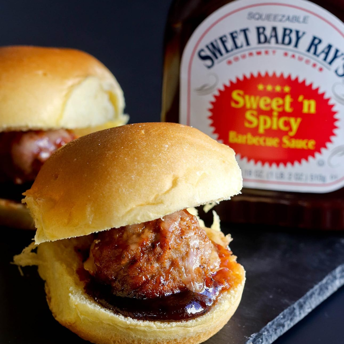 Sweet Baby Ray's Sweet 'n Spicy Barbecue Sauce | 425 ml | Glutenfrei | Ideal für Ribs, Chicken & Burger