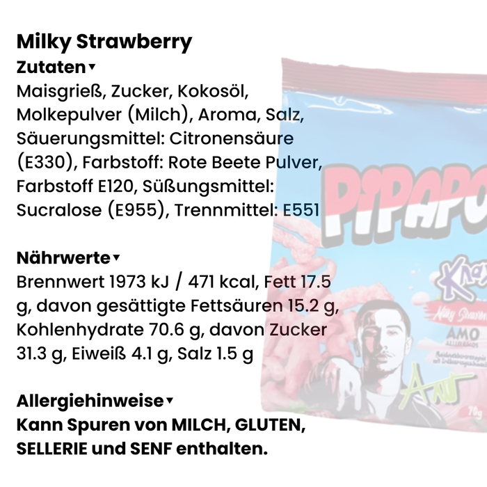 4x Pipapo Amo Knax Chips | Knusprige Maissnacks mit würzigem Geschmack | Ideal zum Snacken & Teilen (4x70g)