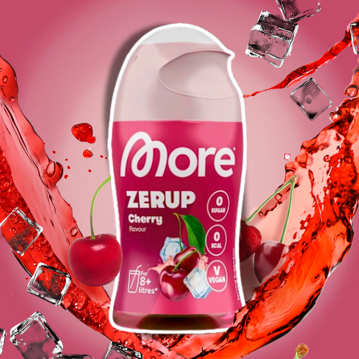 MORE Zerup Zero Sirup 5 Geschmacksorten Getränkesirup ohne Zucker mit Saftkonzentrat | 5 × 65 ml