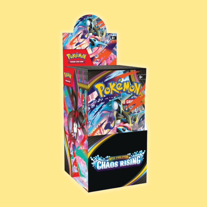 Pokémon Rising Booster Bundle Englisch – 6 Boosterpacks Mega Evolution