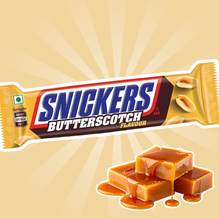 3 × 45g Snickers Schokoriegel | Zufällige Auswahl aus 4 Sorten: Almond / Peanut Brownie / Butterscotch / Berry Whip