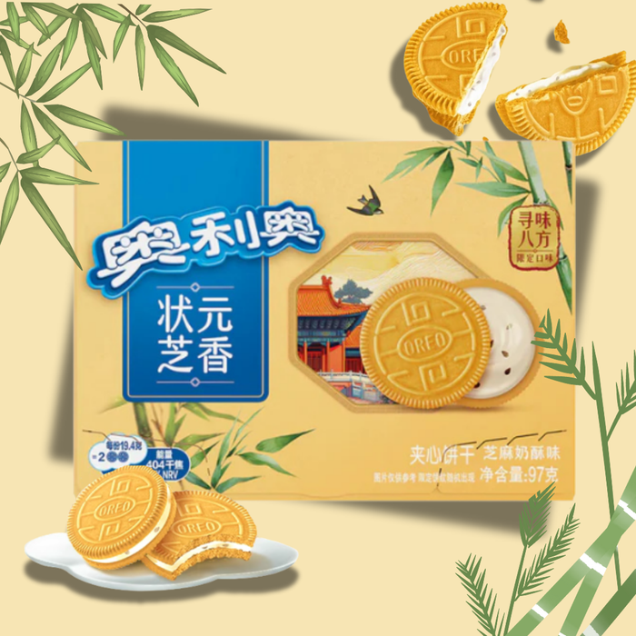 Oreo Champion Sesam-Milch Crisp Flavor – 97g |  Sesam & Milchgeschmack,  Limitierte Edition