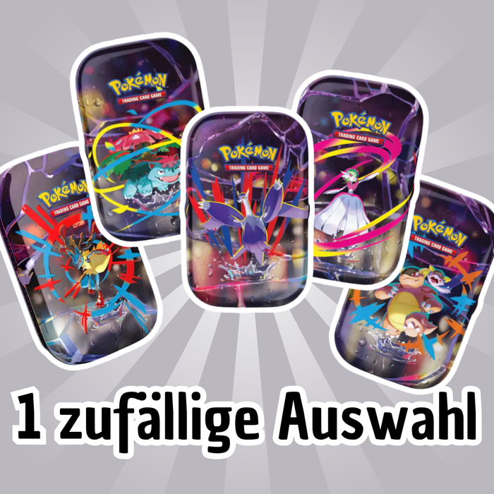 Pokémon Mega Entwicklung Mini Tin – Zufällige Auswahl von Sammelfiguren