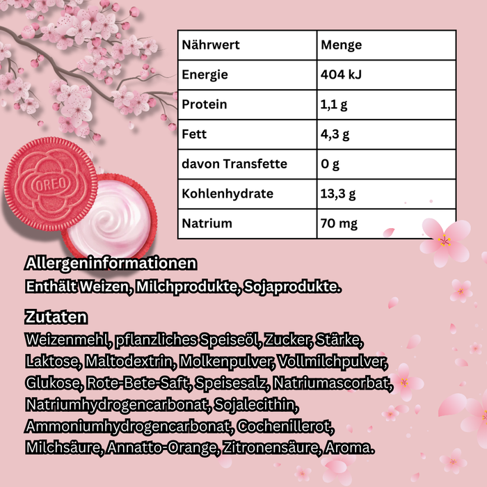 Oreo Creamy Peony Flavor – 97g | Red Beauty Fragrance, Limitierte Edition