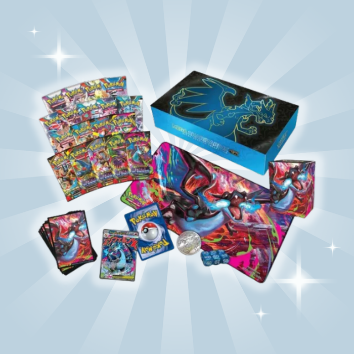 Pokémon TCG: Mega-Glurak X-ex Ultra Premium Kollektion – Deutsch