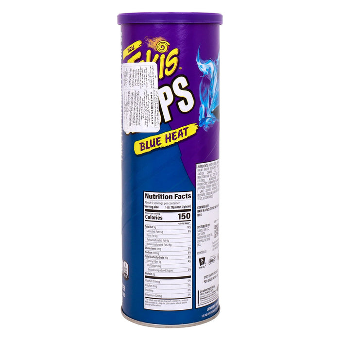 Takis Crisps Blue Heat – 155,92g | Extreme Chili-Limetten Chips