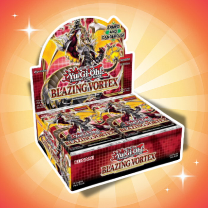 Yu-Gi-Oh! Blazing Vortex Booster Display – 24 Boosterpacks à 9 Karten Englisch