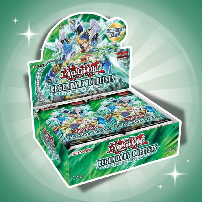 Yu-Gi-Oh! Legendary Duelists: Synchro Storm Display Englisch – 36 Booster à 5 Karten