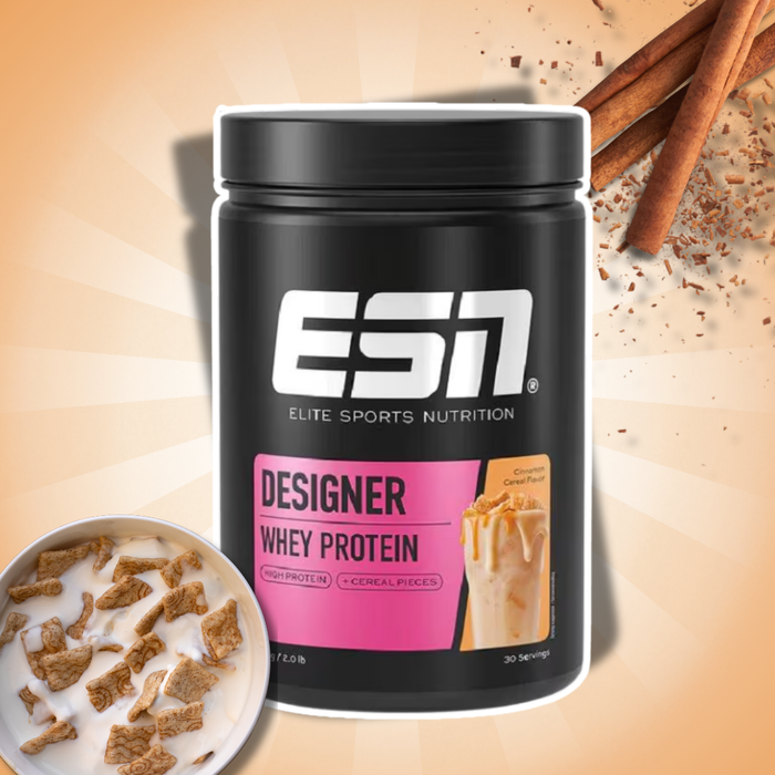 ESN Designer Whey Protein Pulver 908 g – Verschiedene Geschmacksrichtungen zur Auswahl