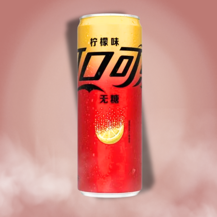 24× Coca-Cola Sugar Free Lemon – Zitronen-Limonade ohne Zucker, 330 ml Dose