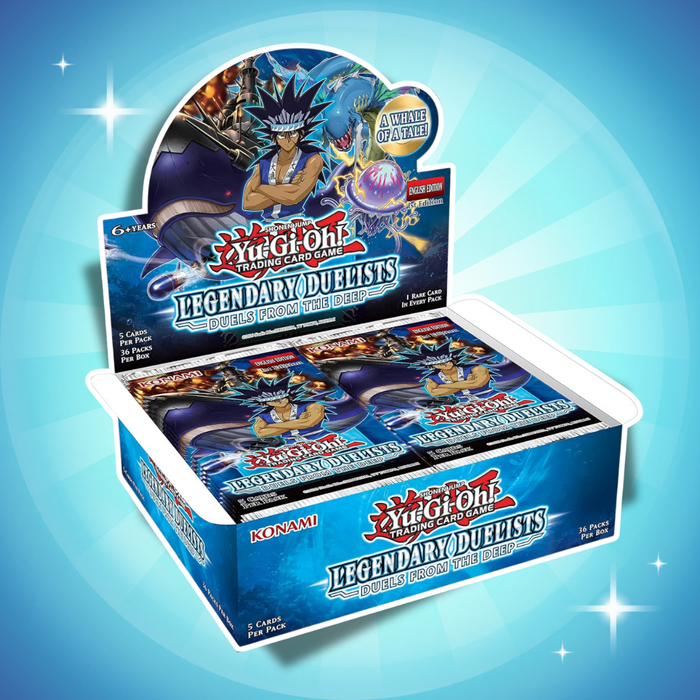 Yu-Gi-Oh! Legendary Duelists: Duels From the Deep Display Englisch 1. Auflage – 36 Booster