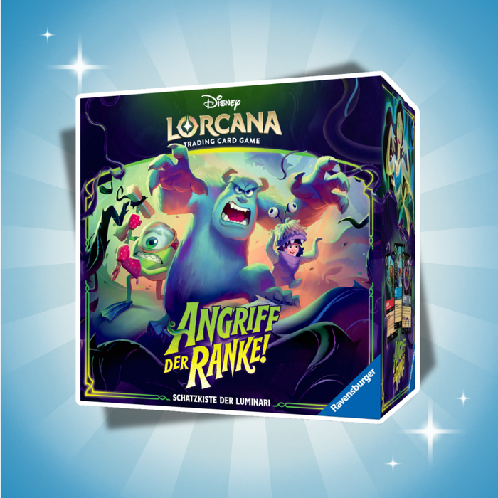 Disney Lorcana Angriff der Ranke Schatzkiste der Luminari Deutsch – Booster & Sammelzubehör