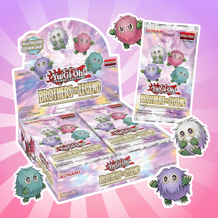 Yu-Gi-Oh! Brothers of Legend Display Deutsch – 24 Boosterpacks