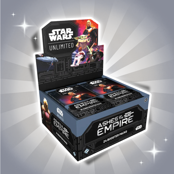 Star Wars: Unlimited Ashes of the Empire Booster Display Englisch – 24 Booster Packs