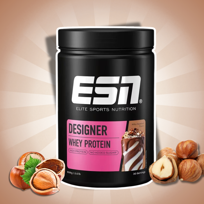 ESN Designer Whey Protein Pulver 908 g – Verschiedene Geschmacksrichtungen zur Auswahl