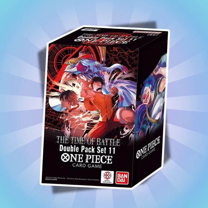 One Piece Card Game OP-16 The Time of Battle Double Pack Set Vol. 11 Englisch