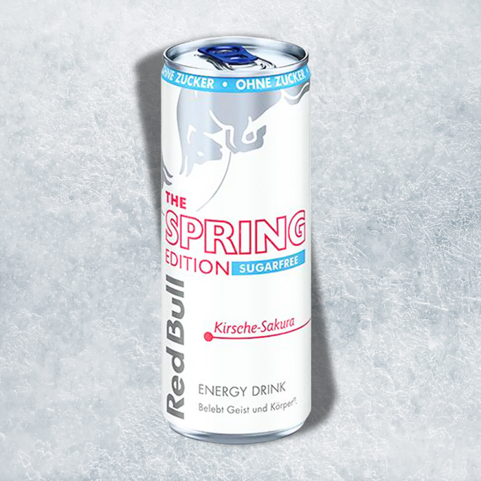Red Bull Spring Edition 2026 Kirsche-Sakura Sugarfree Energy Drink 250 ml