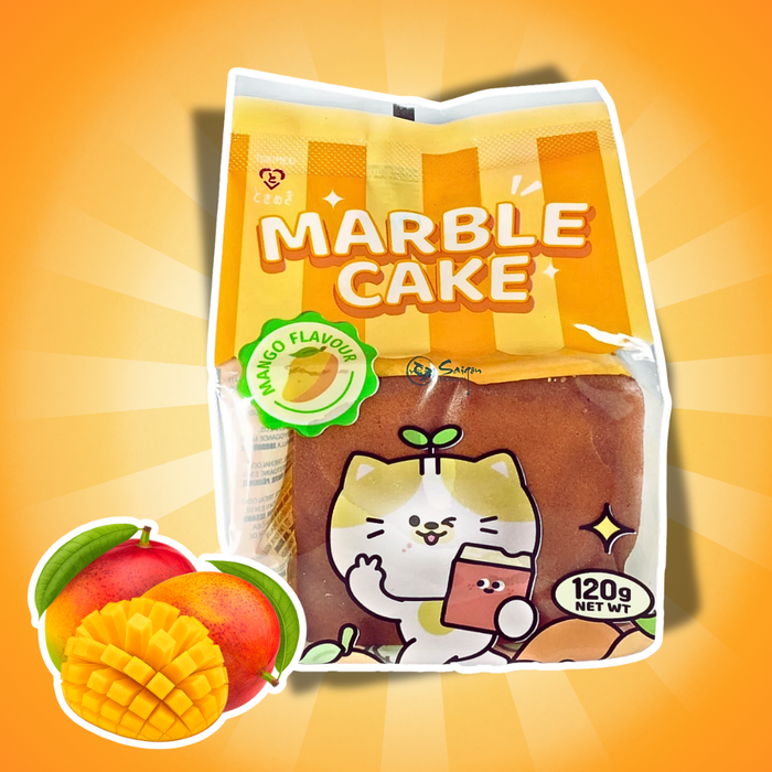 Tokimeki Marble Cake Mango 120 g – Saftiger Marmorkuchen mit Mangogeschmack