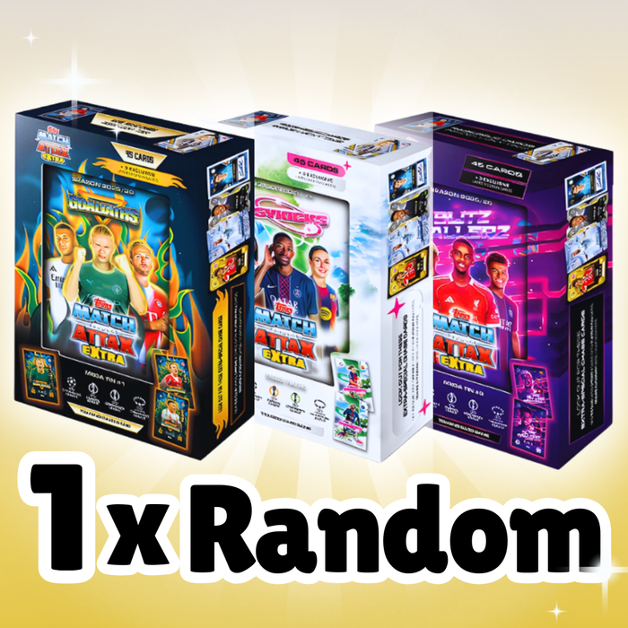 1x UEFA Champions League "MA" Extra Mega Tin 2025/2026 | 48 Karten inkl. Limited Edition | PSYKICKS Sammeldose | Topps