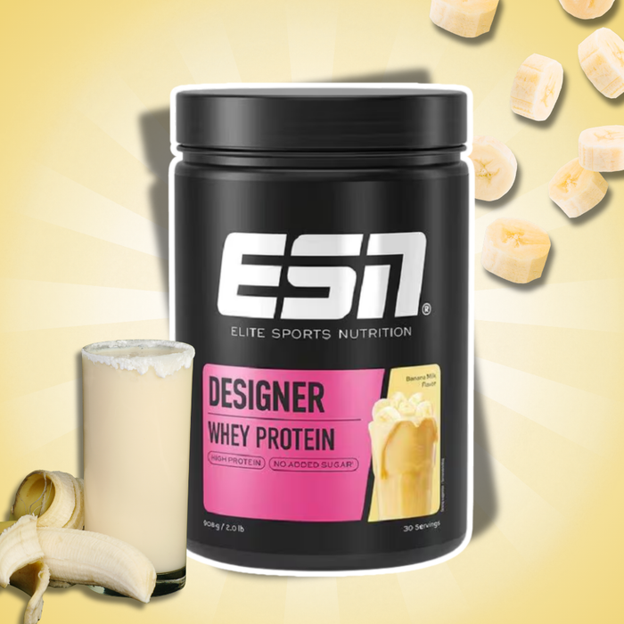 ESN Designer Whey Protein Pulver 908 g – Verschiedene Geschmacksrichtungen zur Auswahl