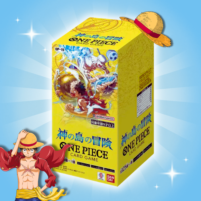 One Piece OP15 Adventure on Kami’s Island – Booster Box Display | Japanisch | 24 Booster Packs