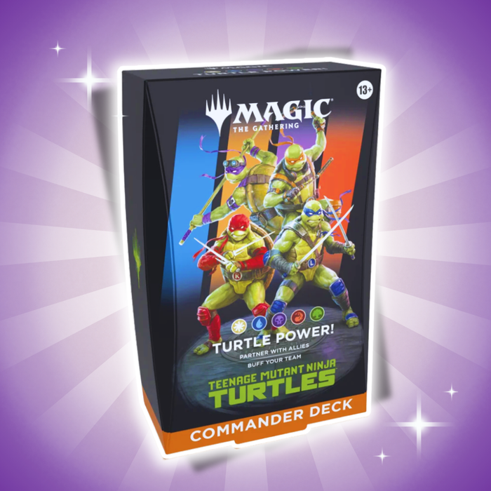 Magic: The Gathering – Teenage Mutant Ninja Turtles Commander Deck Englisch – 100 Karten