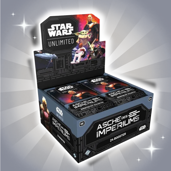 Star Wars: Unlimited Ashes of the Empire Booster Display Deutsch – 24 Booster Packs