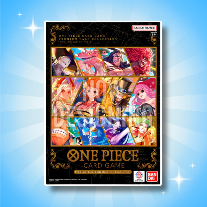 One Piece Card Game Premium Collection Best Selection Vol. 4 Englisch – 12 Alt-Art Promo-Karten