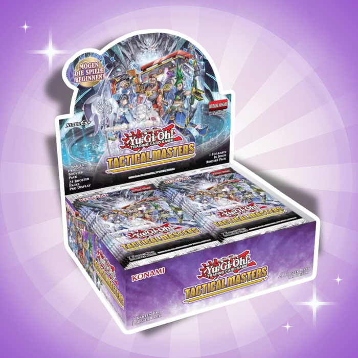 Yu-Gi-Oh! Tactical Masters Booster Display 1. Auflage – Deutsch