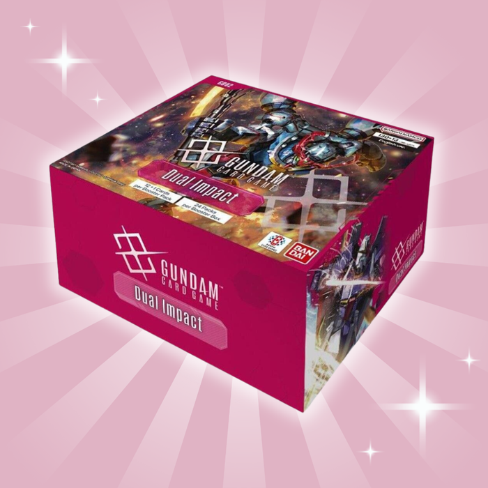 Gundam Card Game – Dual Impact Booster Display (24 Boosterpacks)