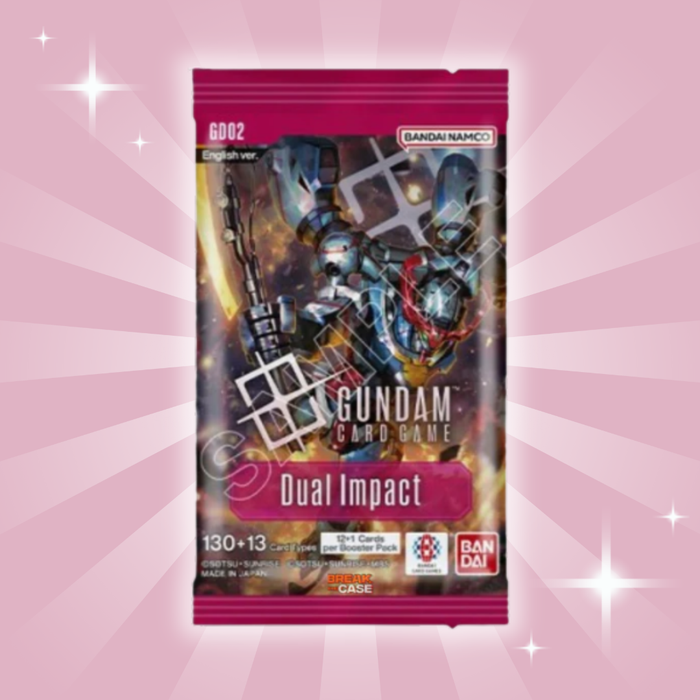 Gundam Card Game – Dual Impact Booster Display (24 Boosterpacks)
