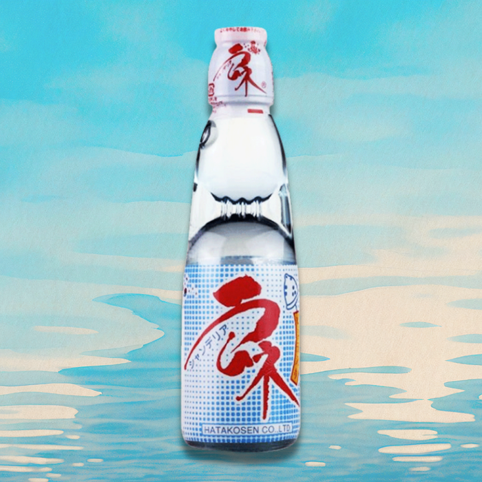 Hata Kosen Ramune Original – 1×200 ml | Japanische Kult-Limonade mit Glasmarmor