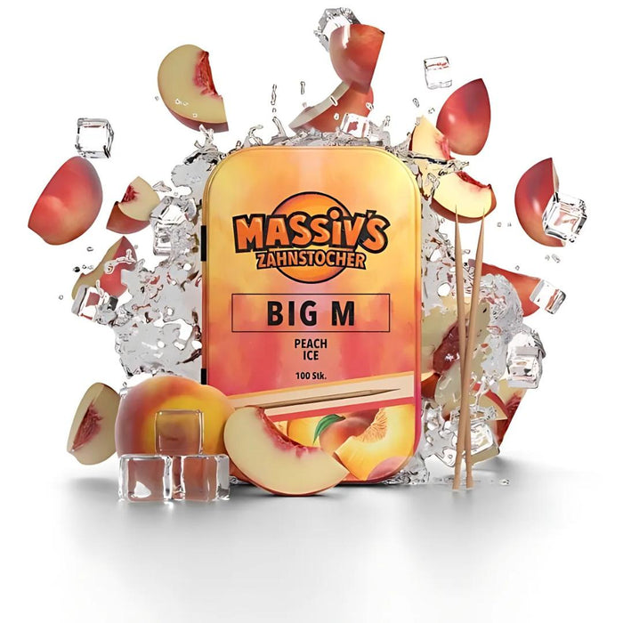 Massiv’s Zahnstocher (aromatisiert) – 100 Stück in Metalldose | , vegan, zuckerfrei, kalorienfrei | Urban Lifestyle by Rapper Massiv & Wunder
