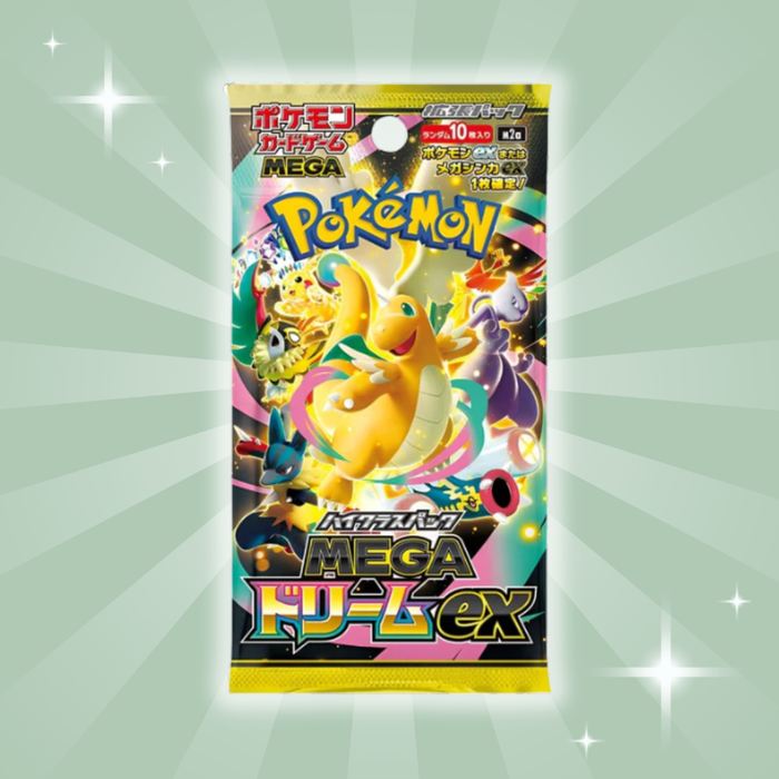Pokémon – Mega Dream Japanese Display | Japanisches Booster-Display | Original TCG Import