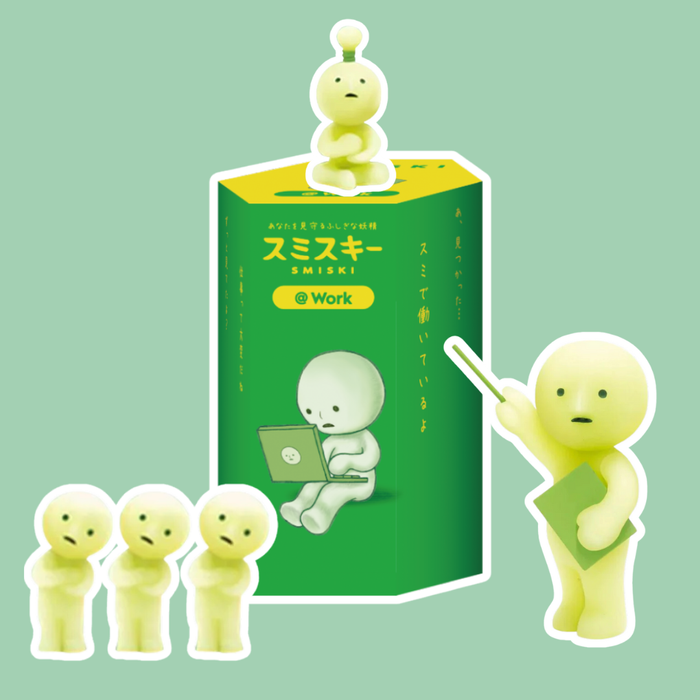 Original  Smiski @work-Serie – Leuchtende Sammelfigur Blindbox
