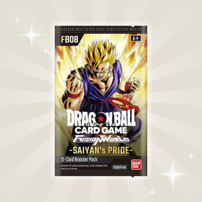 Dragon Ball Fusion World – FB08 Saiyan’s Pride Booster Display (EN) | 24 Boosterpacks