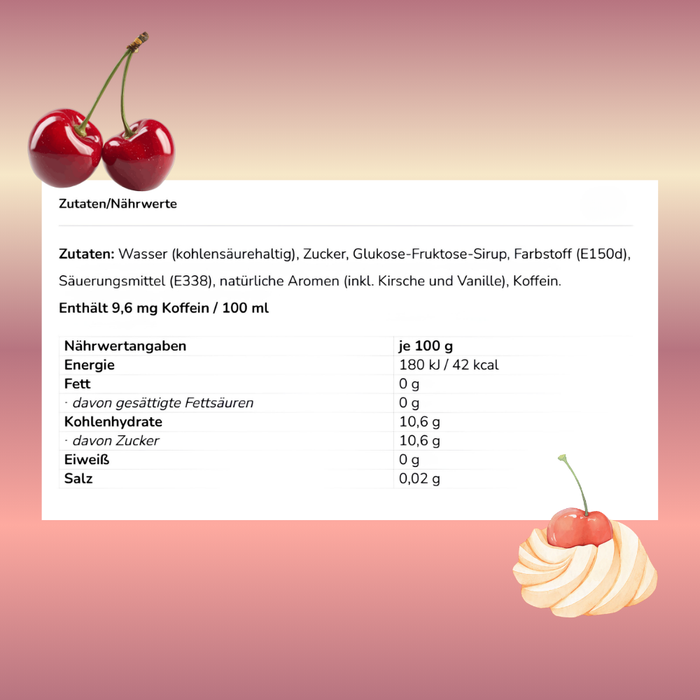 Coca-Cola Cherry Float – Das erfrischende Kultgetränk mit fruchtigem Kirsch-Vanille-Geschmack