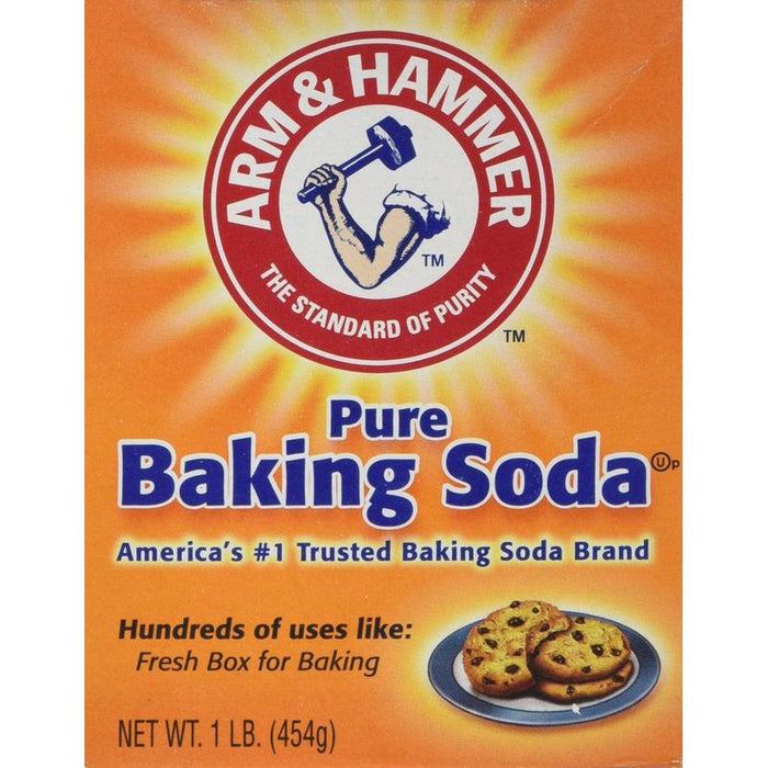 Reines Natron (Natriumhydrogencarbonat, E500) 454g | Baking Soda | Für Backen, Haushalt & Körperpflege