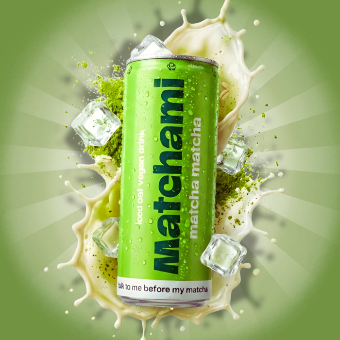Matchami Matcha Matcha – Veganes Matcha Erfrischungsgetränk – 250 ml