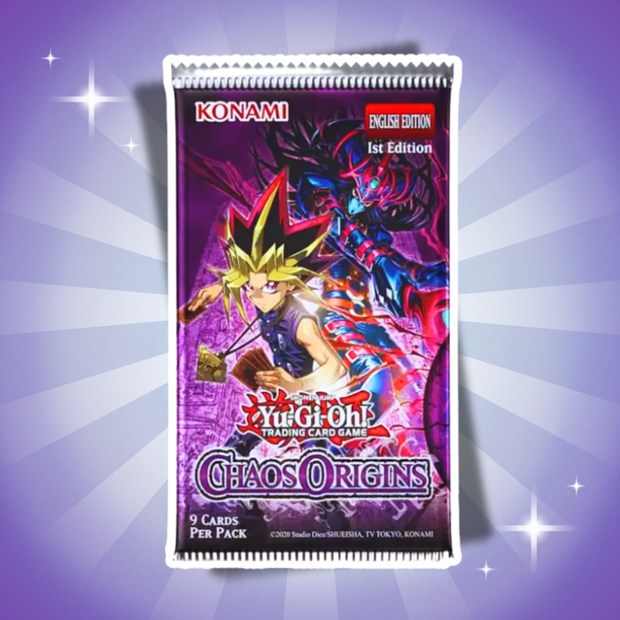 Yu-Gi-Oh! Chaos Origins Booster Display Englisch – 24 Booster (1st Edition)