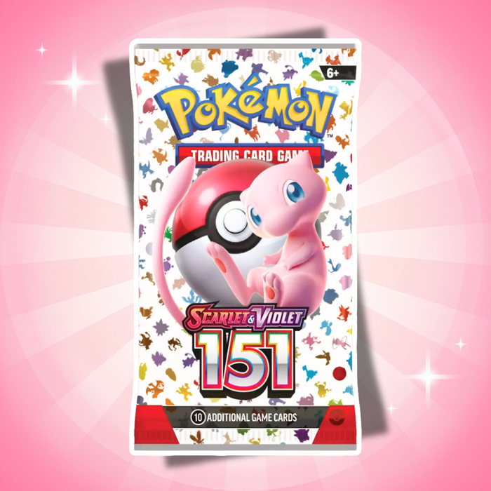 Pokémon Karmesin & Purpur 151 Booster Bundle Englisch – 6 Boosterpacks