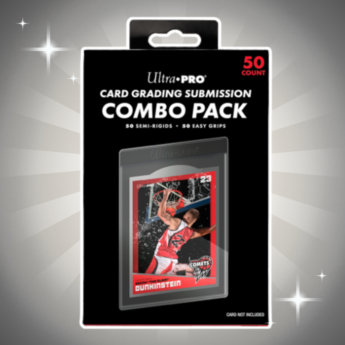 Ultra Pro Card Grading Submission Combo Pack (50ct) – 50 Card Savers I + 50 Perfect Fit Sleeves, Sammelkarten Schutzset