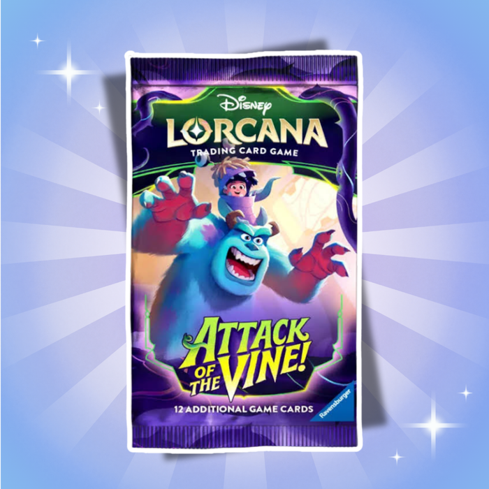 Disney Lorcana Attack of the Vine Booster Box Display Englisch – 24 Booster Packs mit je 12 Karten