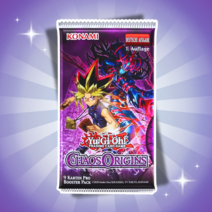 Yu-Gi-Oh! Chaos Origins Booster Display Deutsch – 24 Booster (1. Auflage)