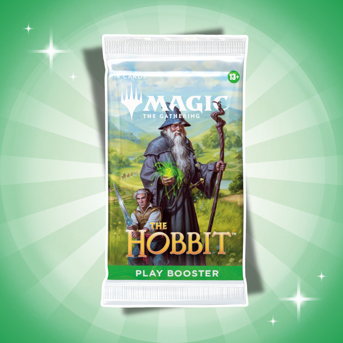 3x Magic: The Gathering The Hobbit Play Booster Englisch – 3 Boosterpacks mit je 14 Karten
